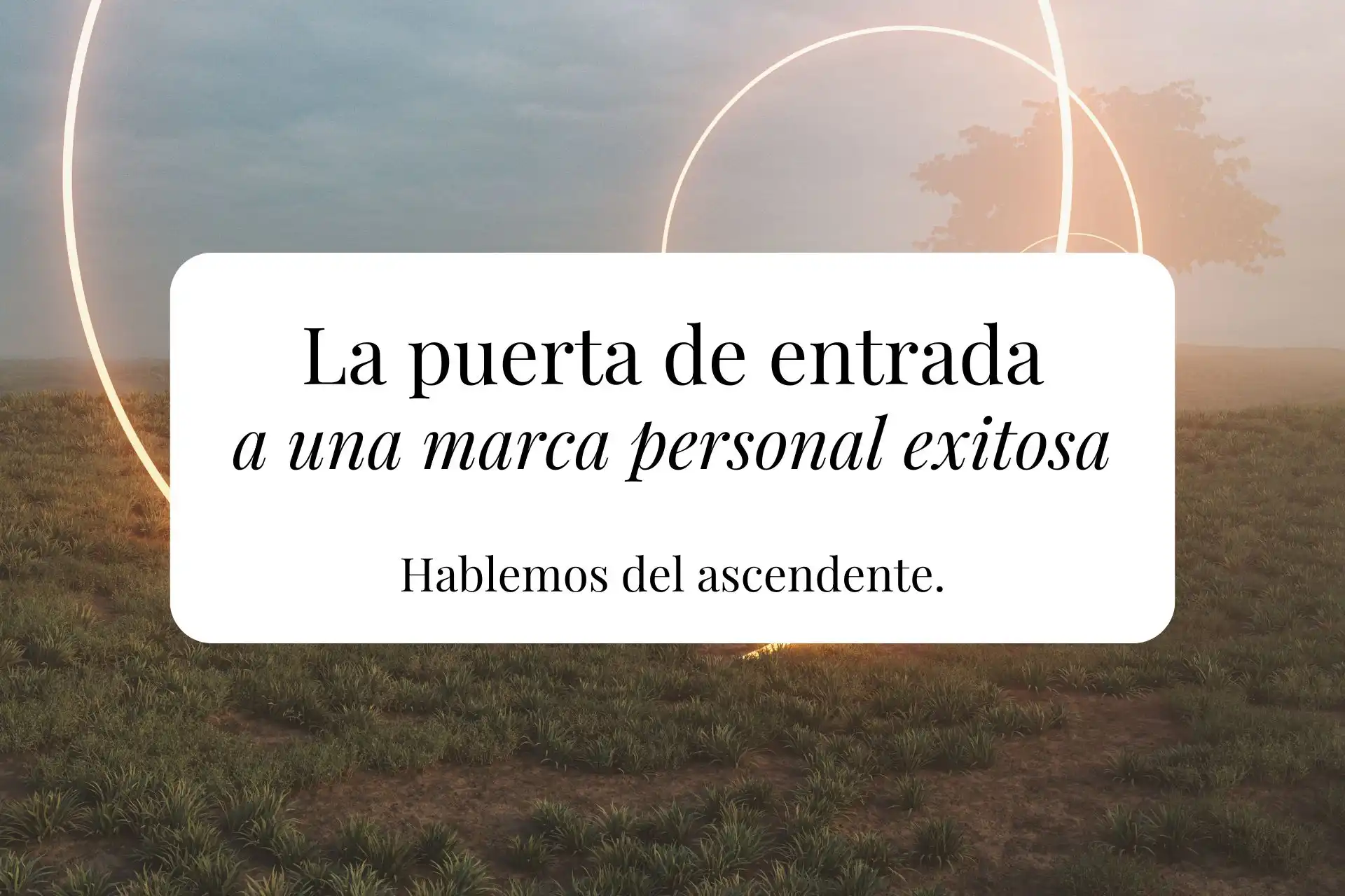 Ascendente que es