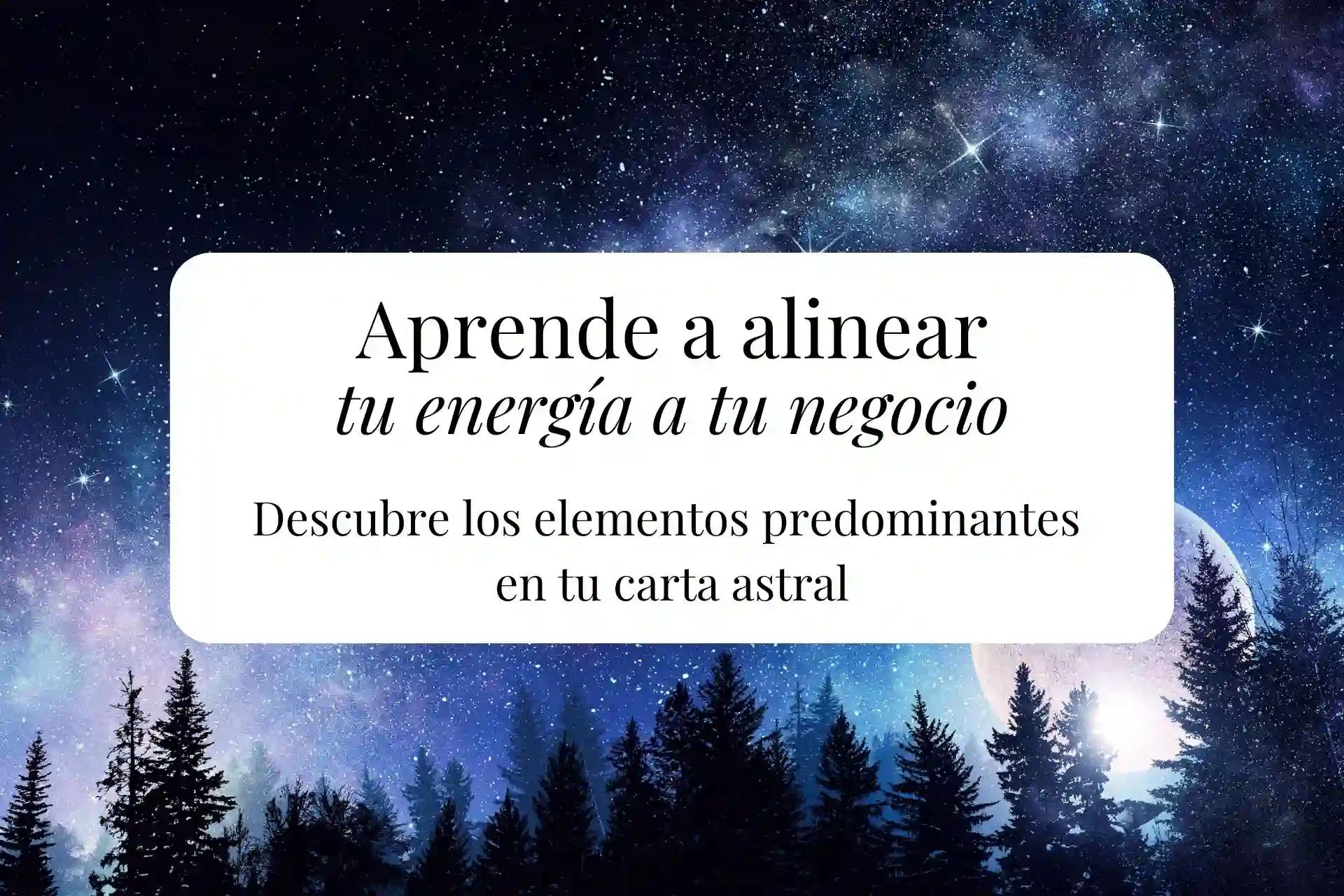 Elementos en la carta astral