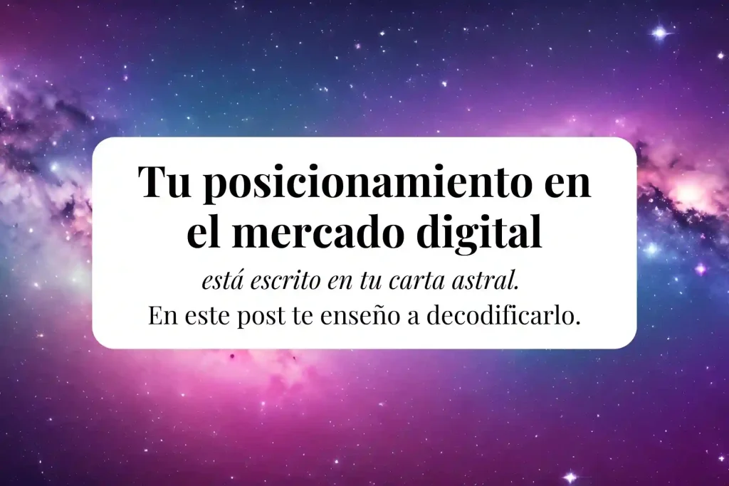 posicionamiento y medio cielo en carta astral