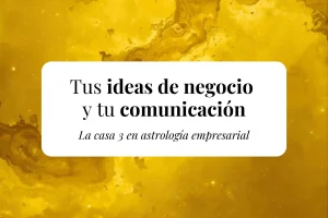La casa 3 en astrología