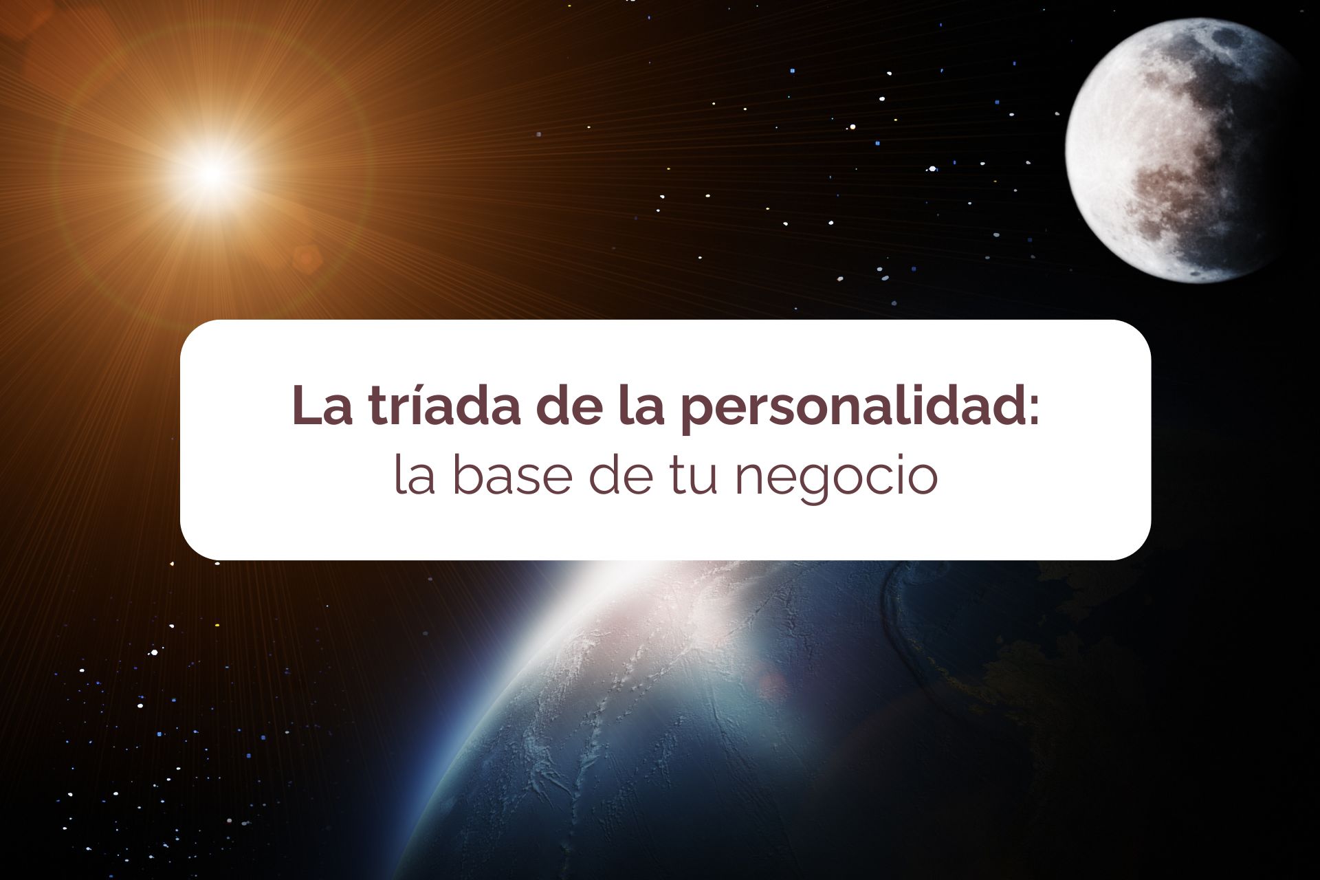 La triada de la personalidad
