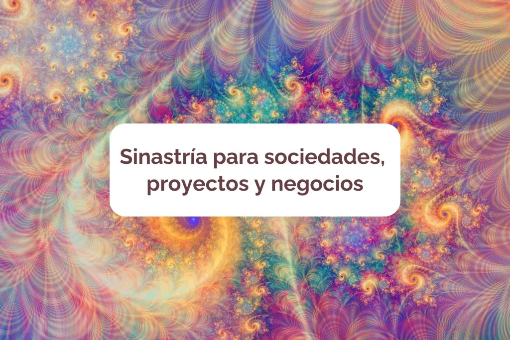 Sinastría para sociedades