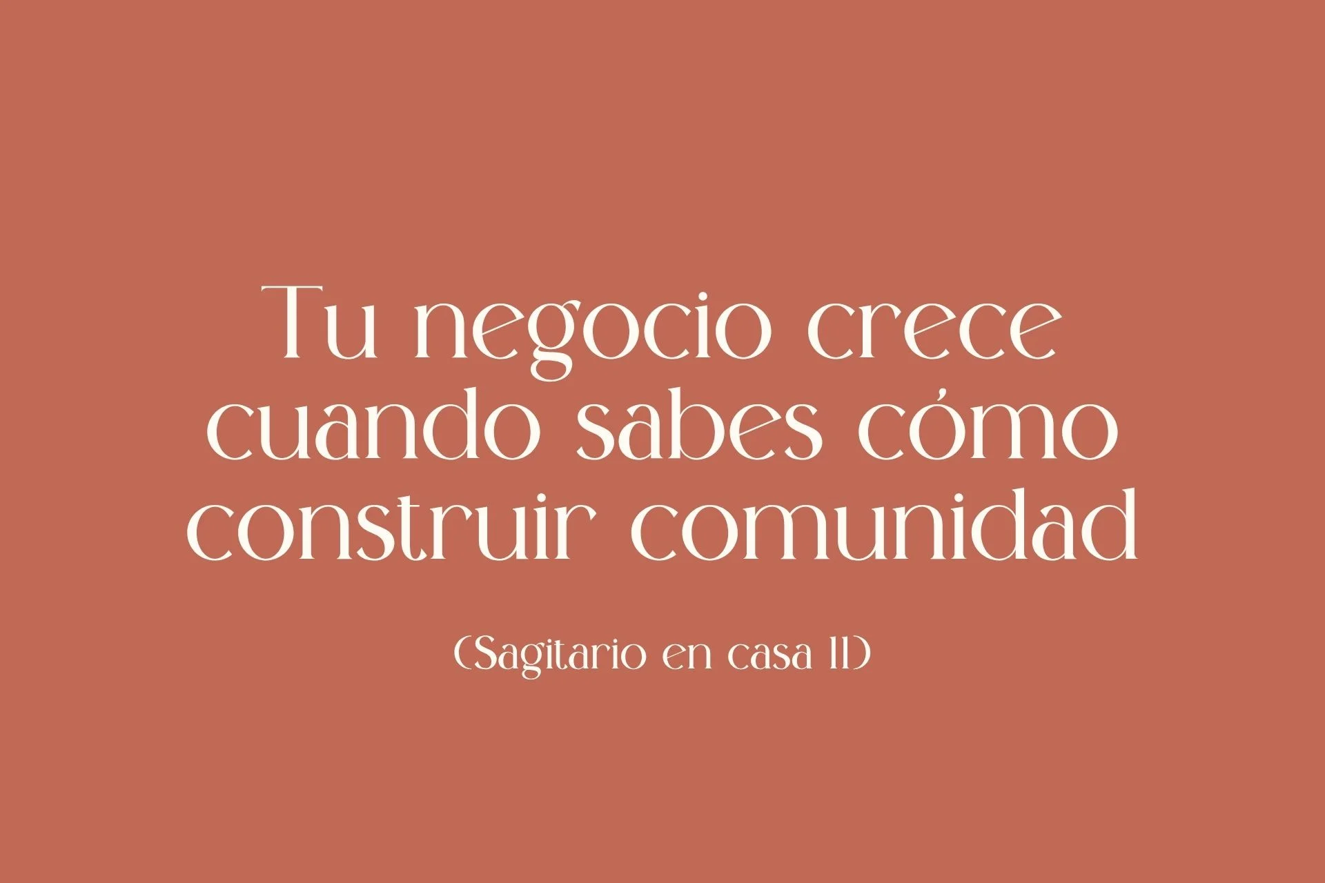 Sagitario en casa 11